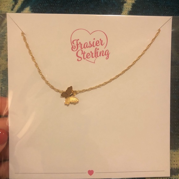 Butterfly necklace - Picture 4 of 4